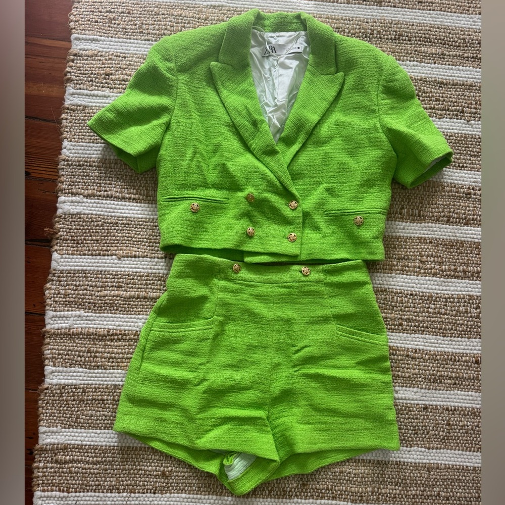 Zara Jacket and Shorts Set